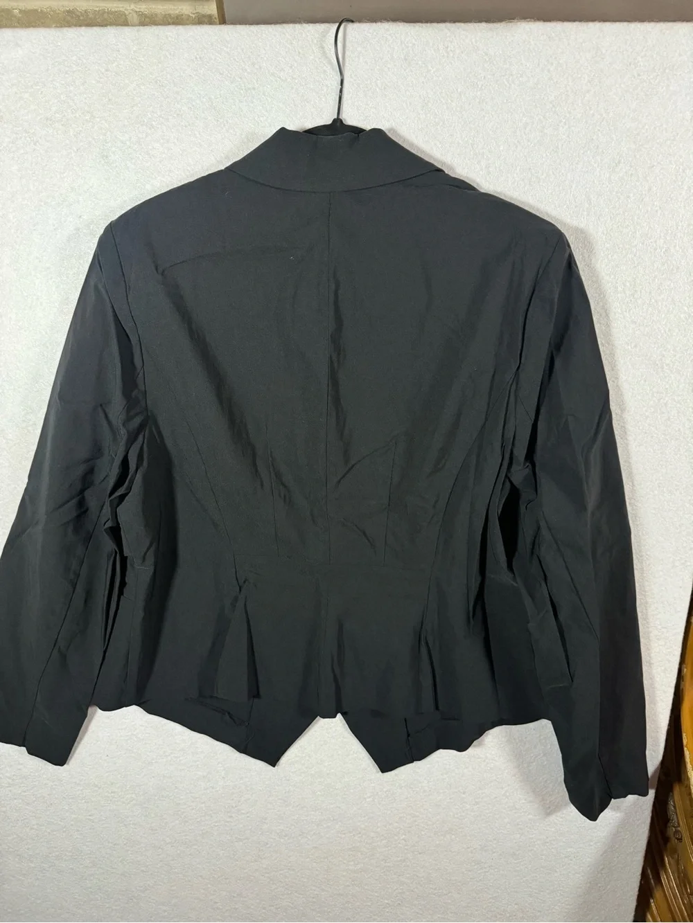 Lane Bryant Black Notch Lapel Two-Button Blazer
